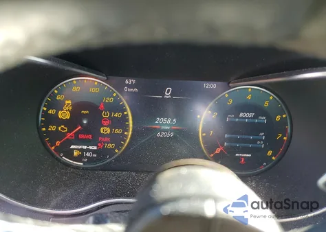 2022 Mercedes-Benz C 43 Amg из США, поврежденный, VIN W1KWJ6EB9NG106956